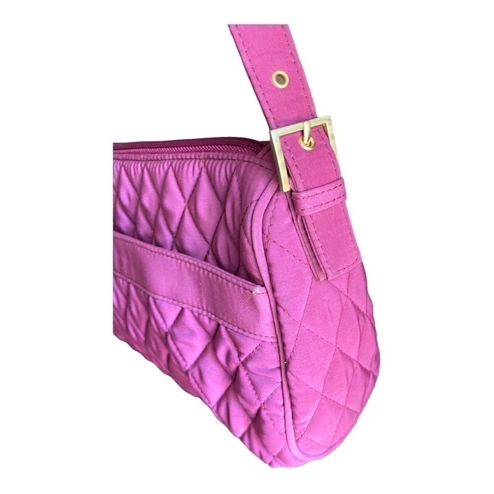 VERA BRADLEY-PURPLE QUILTED HANDBAG - Picture 3 of 9